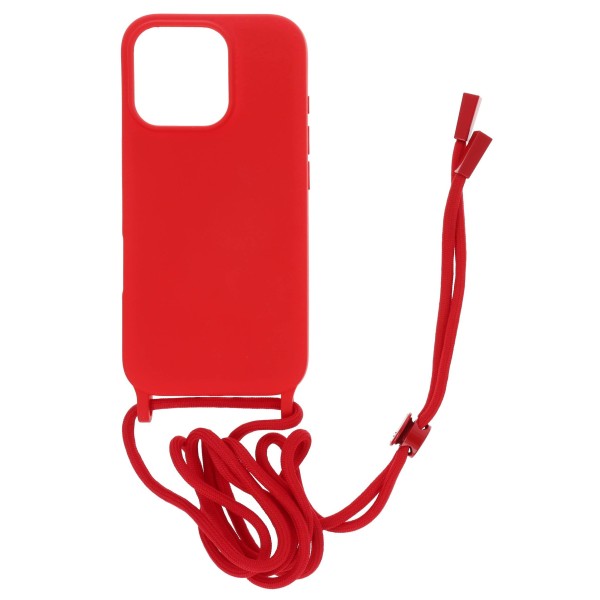 Meiyue Back Cover Θήκη Σιλικόνης Με Ρυθμιζόμενο Κορδόνι (Iphone 16 Pro)