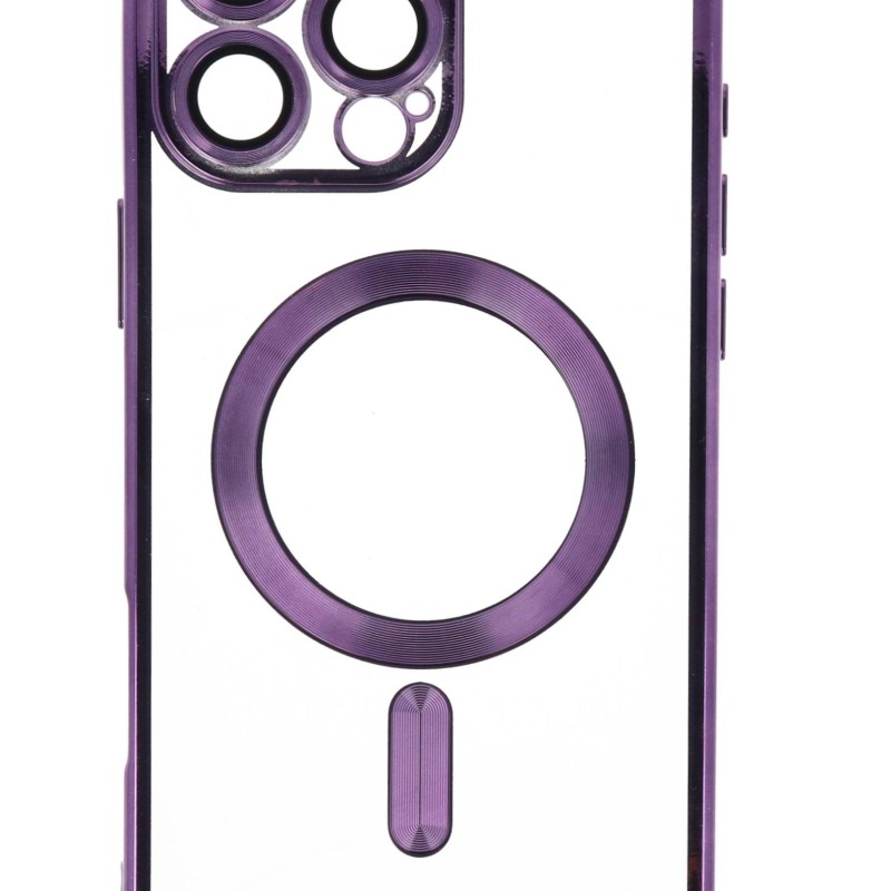 Meiyue Back Cover Θήκη Σιλικόνης Με Τζαμάκι Κάμερας Και Magsafe (Iphone 16 Pro Max)