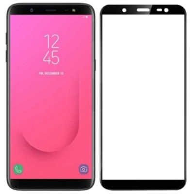 Fullscreen Tempered Glass Μαύρο (Samsung Galaxy J8 2018)