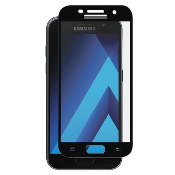 Fullscreen Tempered Glass Μαύρο (Samsung Galaxy A3 2017)