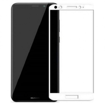 Fullscreen Tempered Glass Άσπρο (Honor 9 Lite) Fullscreen Tempered Glass Άσπρο (Honor 9 Lite)