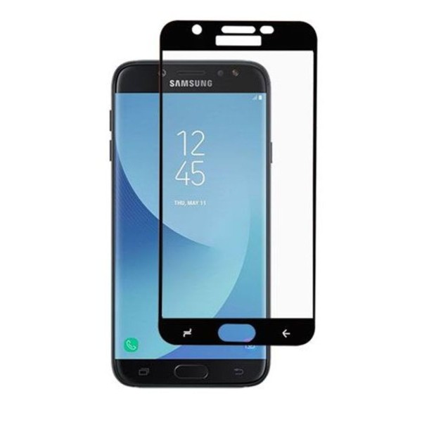 Fullscreen Tempered Glass Μαύρο (Samsung Galaxy J7 Duo 2018 & Samsung Galaxy J7 Prime & Samsung Galaxy J7 Prime 2)