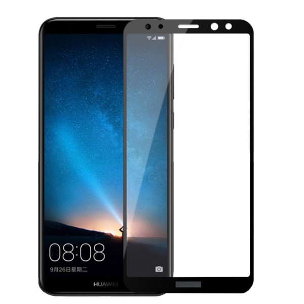 Fullscreen Tempered Glass Μαύρο (Huawei Mate 10 Pro)