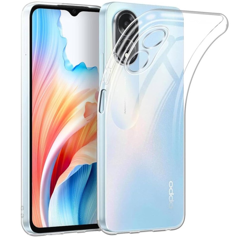 Siipro Back Cover Θήκη Σιλικόνης Διάφανη 1.5 mm (Oppo A38 & Oppo A18)