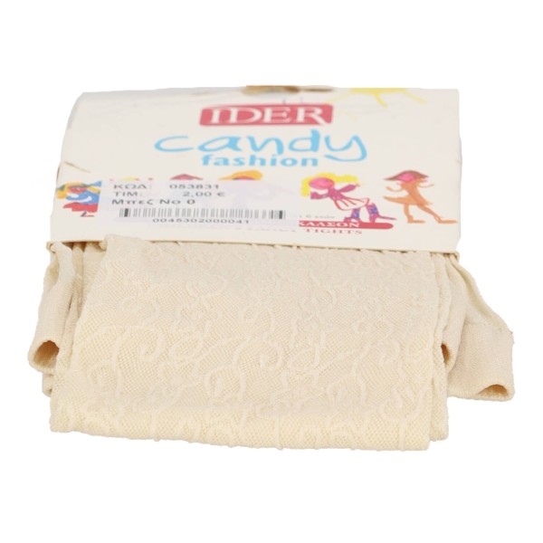 IDER CANDY FASHION Παιδικό Καλσόν Με Λουλουδάκια