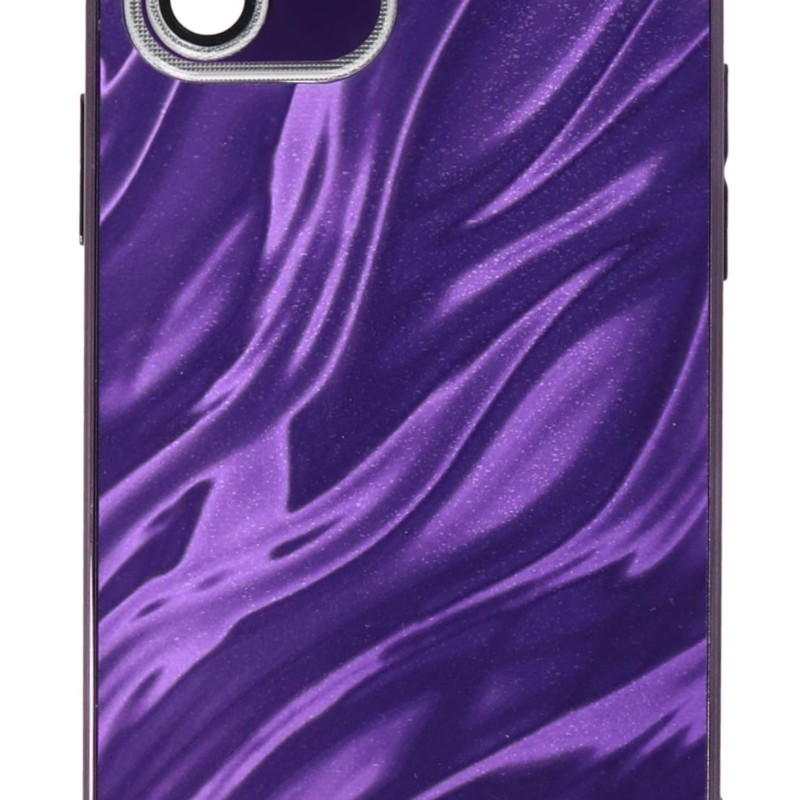 Back Cover Θήκη Ιριδίζον Με Τζαμάκι Κάμερας (Iphone 12)