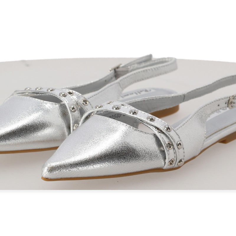 Bellamica Γοβάκι Open Heel Μυτερά με Διπλά Λουράκια Bellamica Γοβάκι Open Heel Μυτερά με Διπλά Λουράκια