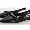 Bellamica Γοβάκι Open Heel Μυτερά με Διπλά Λουράκια Bellamica Γοβάκι Open Heel Μυτερά με Διπλά Λουράκια