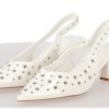 LA BOTTINE SOURIANTE PARIS Γοβάκια Μυτερά Slingback με Τρουκς