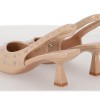 LA BOTTINE SOURIANTE PARIS Γοβάκια Μυτερά Slingback με Τρουκς
