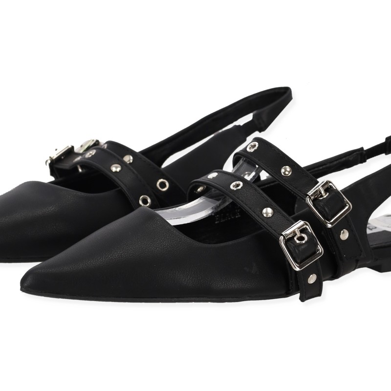 Sweet Shoes Γυναικεία Mule Φλατ με Πολλαπλά Λουράκια Sweet Shoes Γυναικεία Mule Φλατ με Πολλαπλά Λουράκια