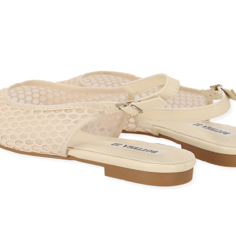 BOTTEGA Γυναικεία Μules Flat με Σχέδιο