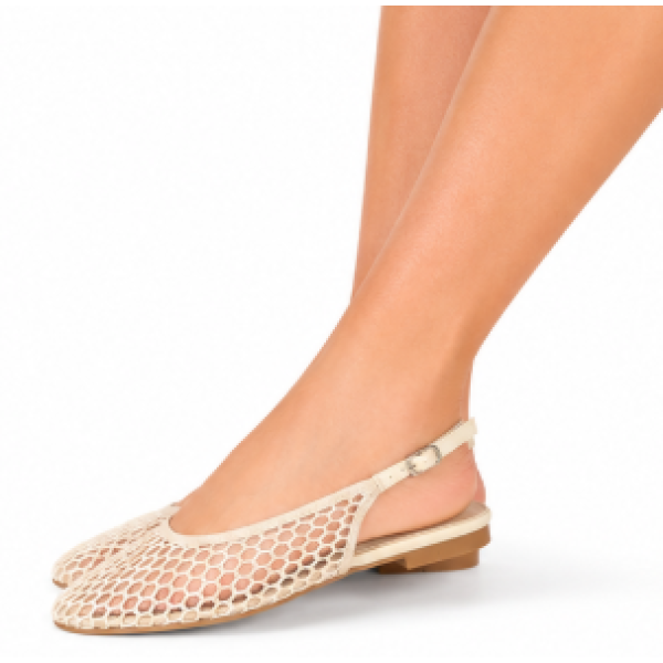BOTTEGA Γυναικεία Μules Flat με Σχέδιο