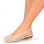 BOTTEGA Γυναικεία Μules Flat με Σχέδιο