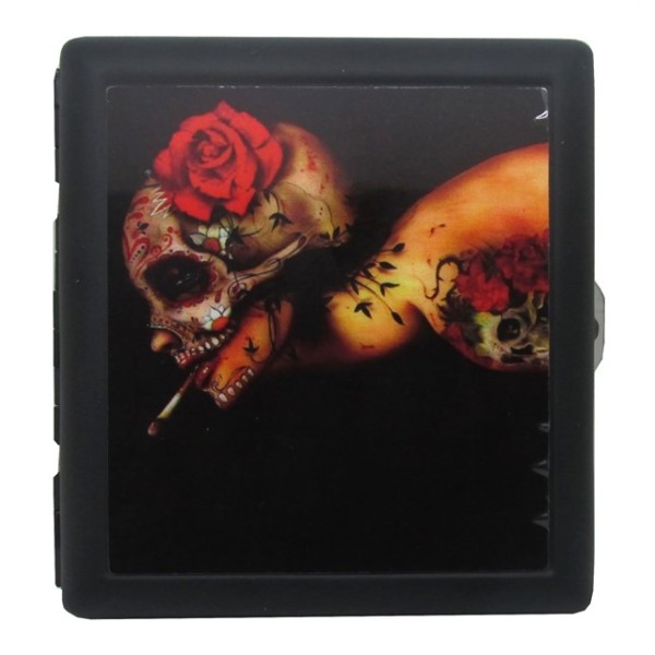 Ταμπακιέρα Rose Skull