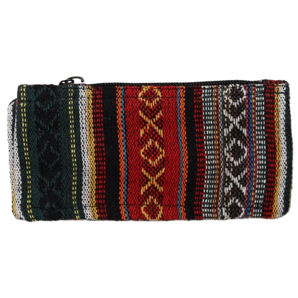 Καπνοθήκη Πολύχρωμη Πλεκτή Πράσινο Με Μοτίβο