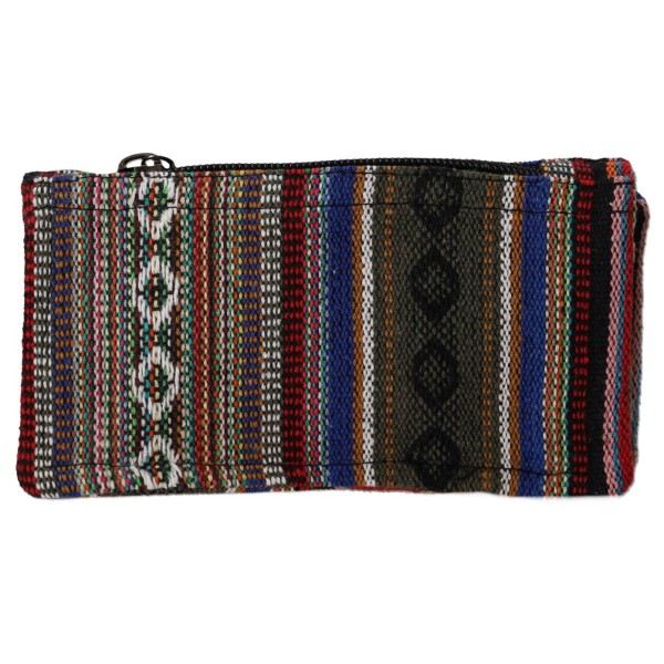 Καπνοθήκη Πλεκτή Πολύχρωμη Χακί Με Μοτίβο