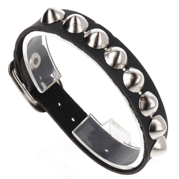 Βραχιόλι Δερματίνη με τρουκς