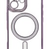 Oba Style Back Cover Θήκη Σιλικόνης Με Τζαμάκι Κάμερας, Magsafe, Στρασάκια Και Γκλίτερ (Iphone 16 Plus)
