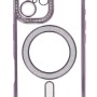 Oba Style Back Cover Θήκη Σιλικόνης Με Τζαμάκι Κάμερας, Magsafe, Στρασάκια Και Γκλίτερ (Iphone 16 Plus)