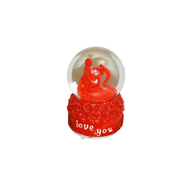 Γυάλα Χιονιού Με Φως Και Μουσική - Ζευγάρι Αξεσουάρ & Παιχνίδια