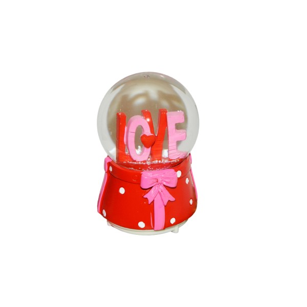 Γυάλα Χιονιού Με Φως Και Μουσική - Love Αξεσουάρ & Παιχνίδια