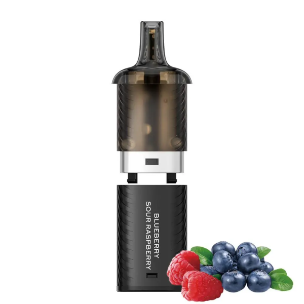 Vozol Έτοιμο Υγρό Αναπλήρωσης 20mg 2ml Blueberry Sour Raspberry
