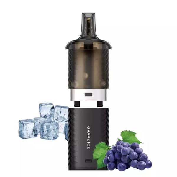 Vozol Έτοιμο Υγρό Αναπλήρωσης 20mg 2ml Grape Ice Είδη Καπνιστού