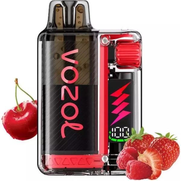 Vozol Vista Plug Pod Kit 2ml με Ενσωματωμένη Μπαταρία 650mAh Strawberry Raspberry Cherry