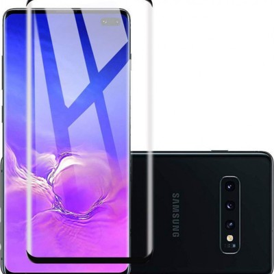 Fullscreen Tempered Glass Μαύρο (Samsung Galaxy S10)