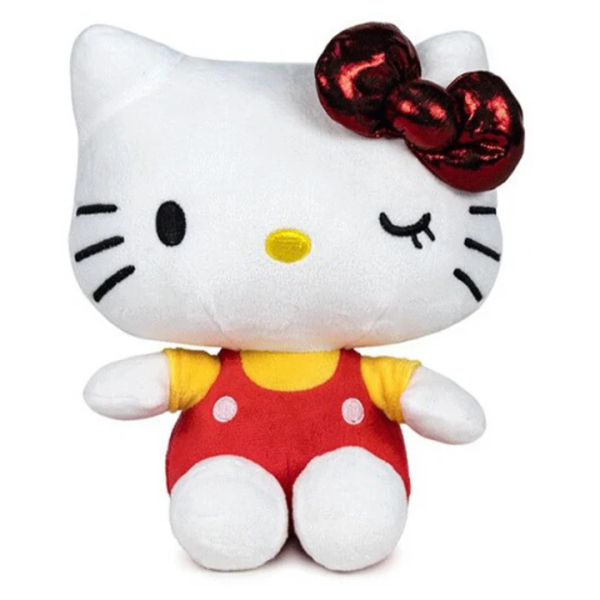 Play By Play Λούτρινο 17εκ.-Hello Kitty Κόκκινο Αξεσουάρ & Παιχνίδια