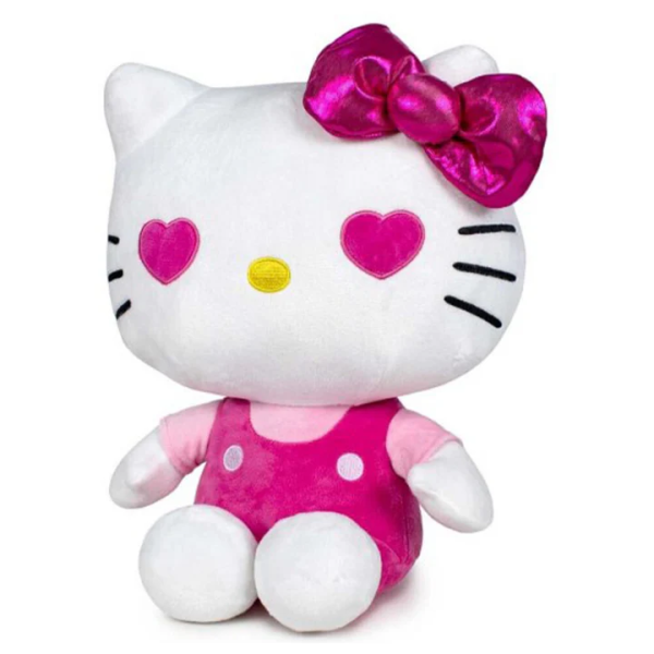 Play By Play Λούτρινο 17εκ.-Hello Kitty Φούξια Αξεσουάρ & Παιχνίδια