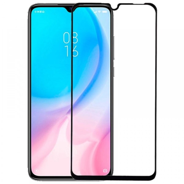 Fullscreen Tempered Glass Μαύρο (Xiaomi Mi 9)