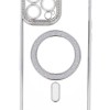 Back Cover Θήκη Σιλικόνης Με Τζαμάκι Κάμερας, Magsafe, Στρασάκια Και Γκλίτερ (Iphone 13 Pro Max)