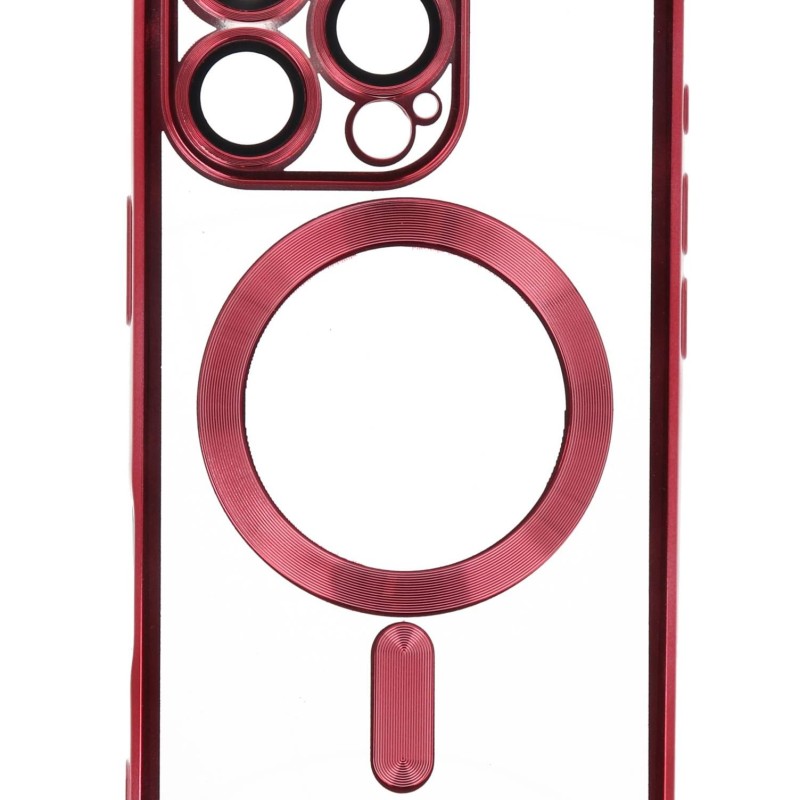 Back Cover Θήκη Σιλικόνης Με Τζαμάκι Κάμερας Και Magsafe (Iphone 16 Pro)
