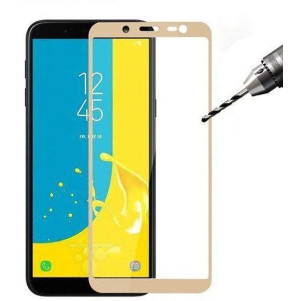 Fullscreen Tempered Glass Χρυσό (Samsung Galaxy J6 2018)