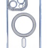 Siipro Back Cover Θήκη Σιλικόνης Με Τζαμάκι Κάμερας, Magsafe, Στρασάκια Και Γκλίτερ (Iphone 16 Pro Max)