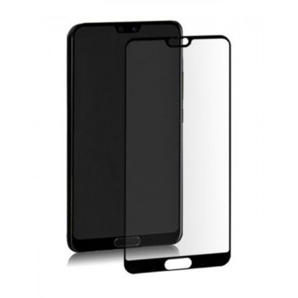 Fullscreen Tempered Glass Μαύρο (Huawei P20)