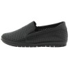 AYAKKABI Leather Women's Ballerina Shoes Perforated Upper