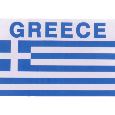 Αυτοκόλλητο Αυτοκινήτου Ελληνική Σημαία Αυτοκόλλητο Αυτοκινήτου Ελληνική Σημαία