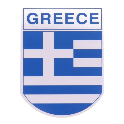 Αυτοκόλλητο Αυτοκινήτου Ελληνική Σημαία Αυτοκόλλητο Αυτοκινήτου Ελληνική Σημαία