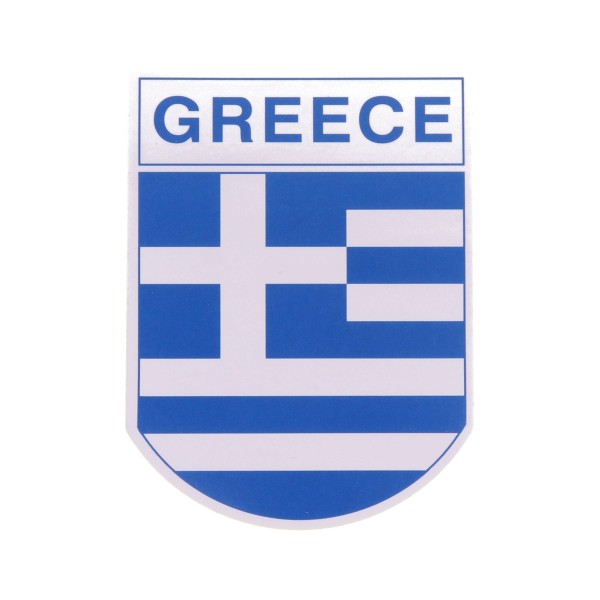 Αυτοκόλλητο Αυτοκινήτου Ελληνική Σημαία