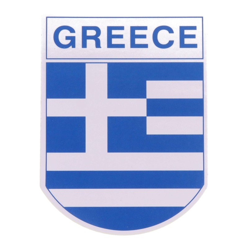 Αυτοκόλλητο Αυτοκινήτου Ελληνική Σημαία