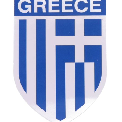 Αυτοκόλλητο Αυτοκινήτου Ελληνική Σημαία Αυτοκόλλητο Αυτοκινήτου Ελληνική Σημαία