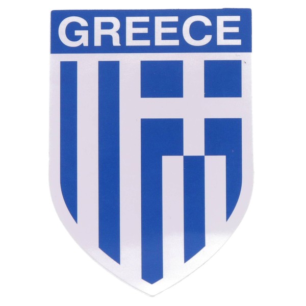 Αυτοκόλλητο Αυτοκινήτου Ελληνική Σημαία