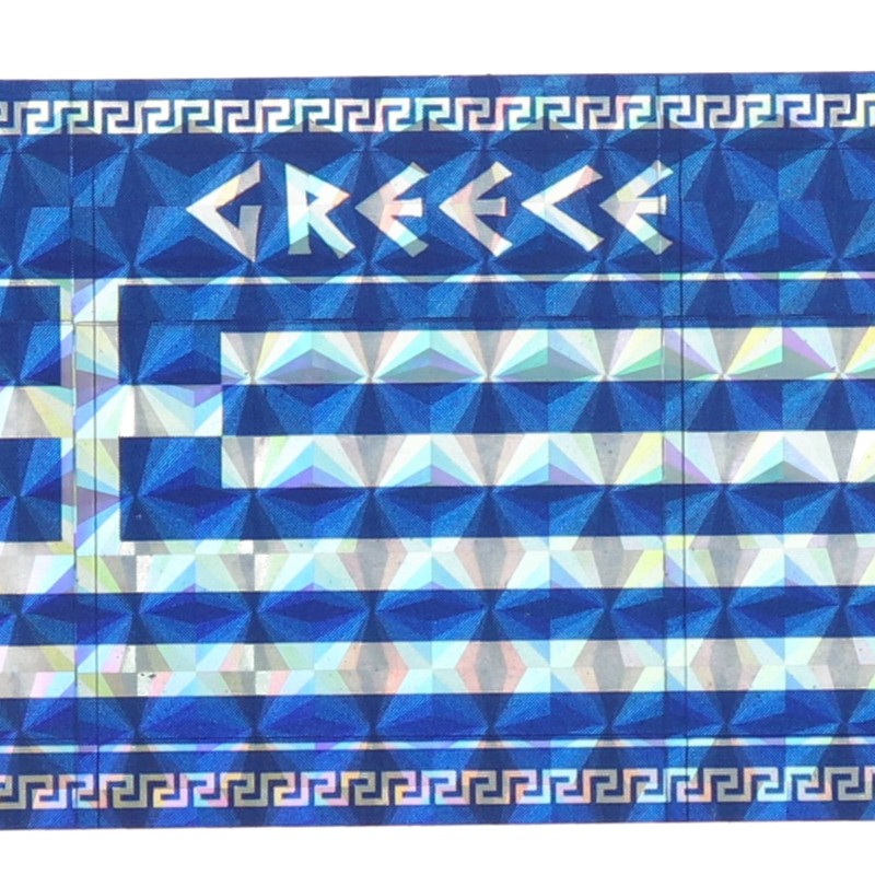 Αυτοκόλλητο Αυτοκινήτου Ελληνική Σημαία
