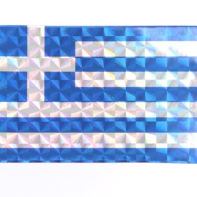 Αυτοκόλλητο Αυτοκινήτου Ελληνική Σημαία