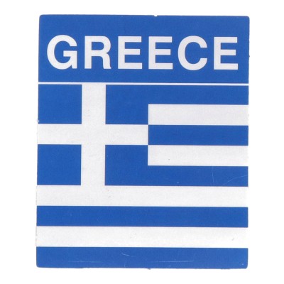 Αυτοκόλλητο Αυτοκινήτου Ελληνική Σημαία