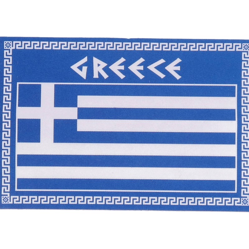 Αυτοκόλλητο Αυτοκινήτου Ελληνική Σημαία