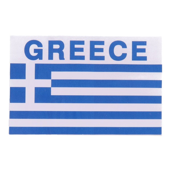 Αυτοκόλλητο Αυτοκινήτου Ελληνική Σημαία